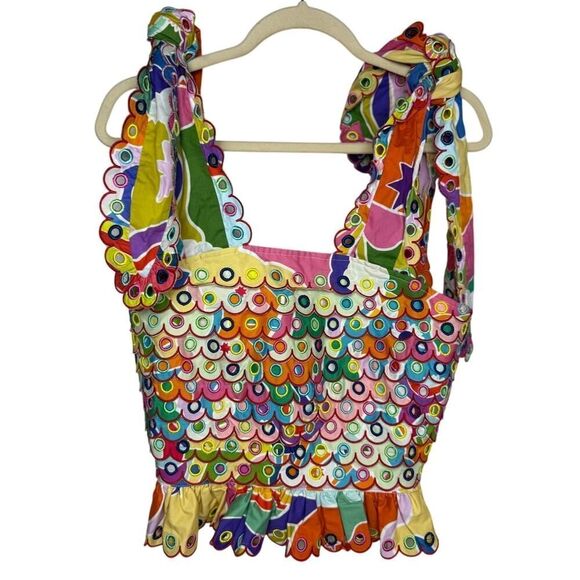 CeliaB Colorful Maia Top in Multi Sz. XS - Picture 6 of 11